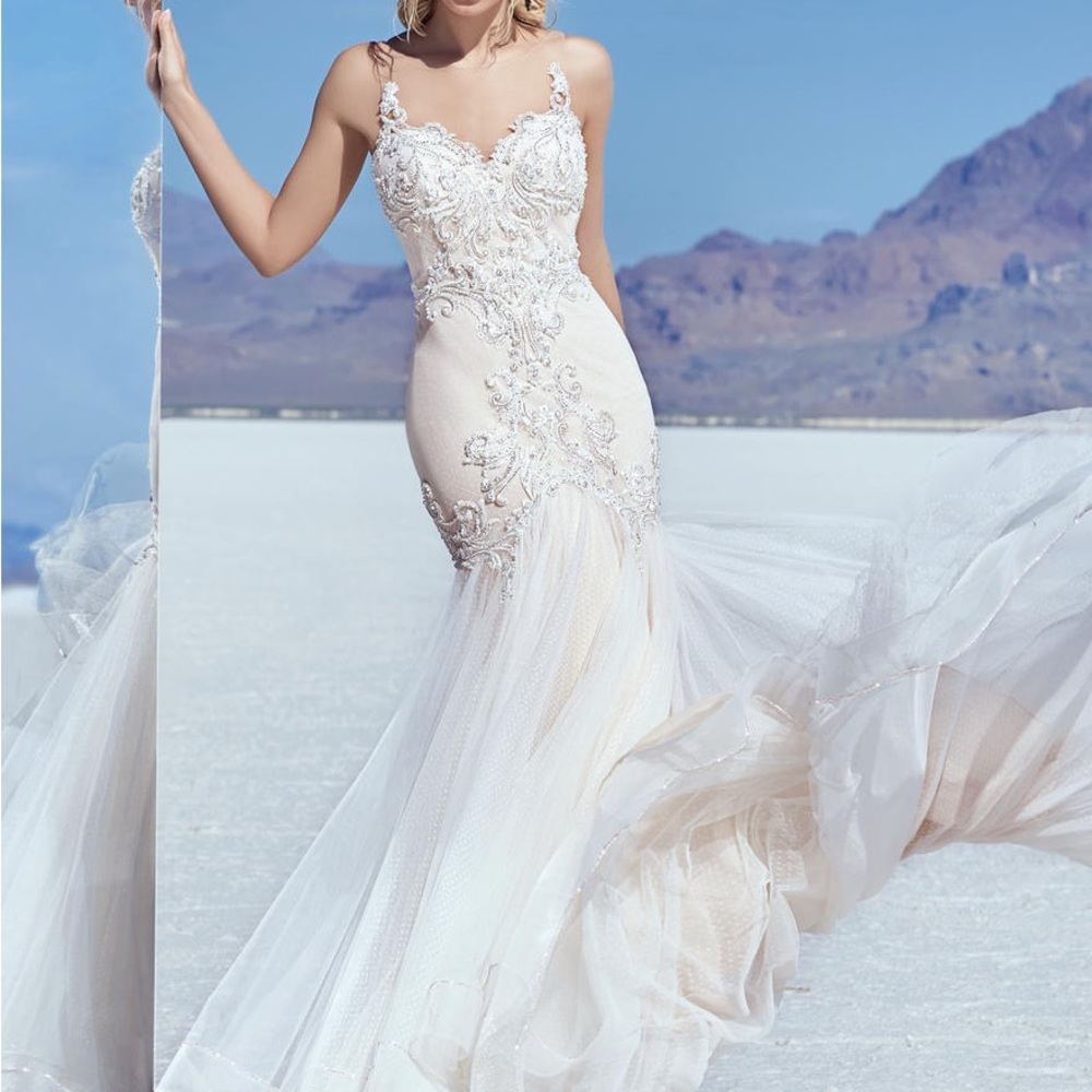 Sottero and Midgley ivory/nude Wedding Gown